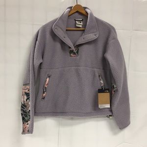 The North Face Lavender/Camouflage Sweater XS